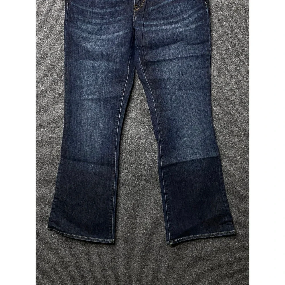 Levis‎ Bold Curve Bootcut Jeans Dark Wash Stretch Denim Womens 29 Western